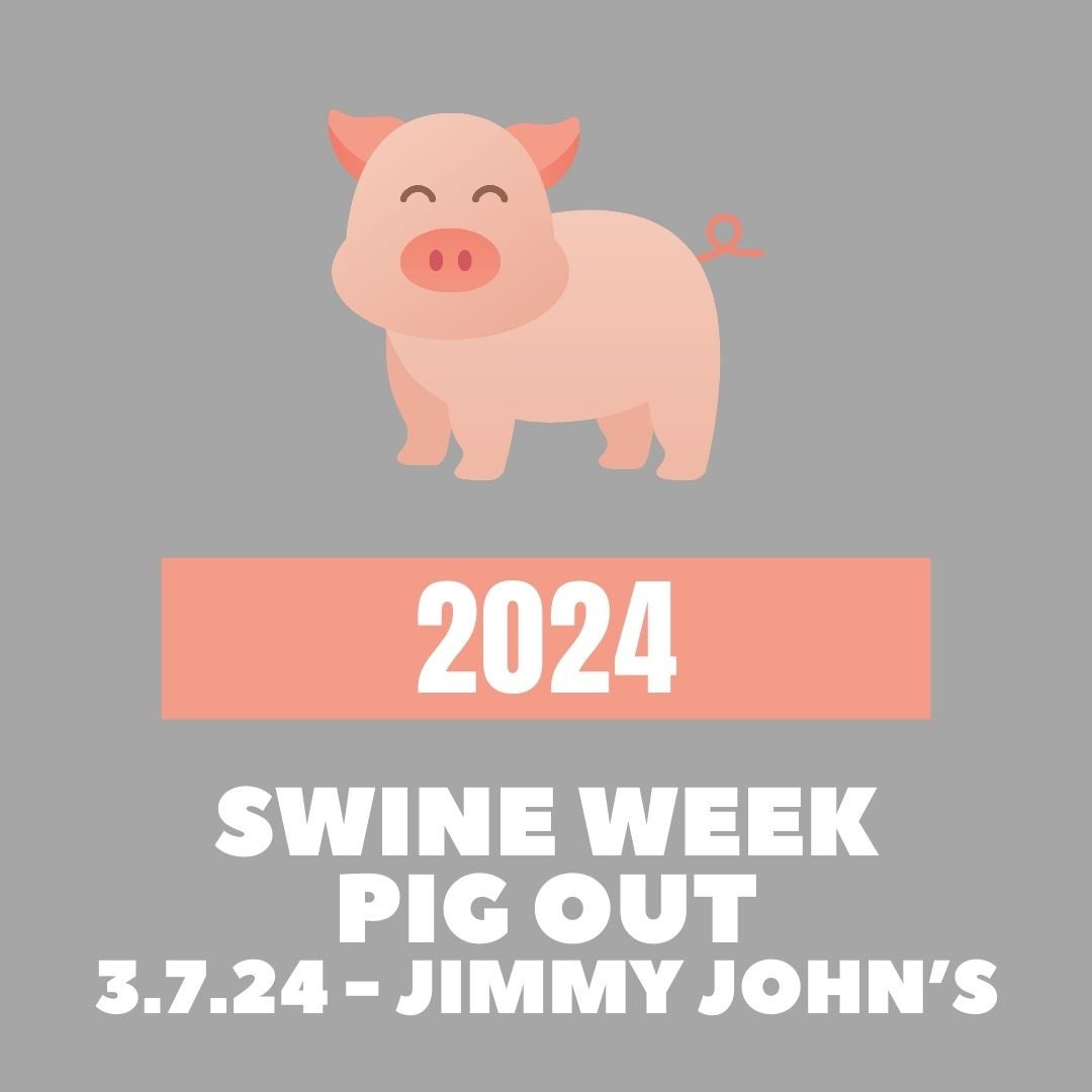 2024 Swine Week Pig Out 3.7.24 Jimmy John’s Cimarron Middle School